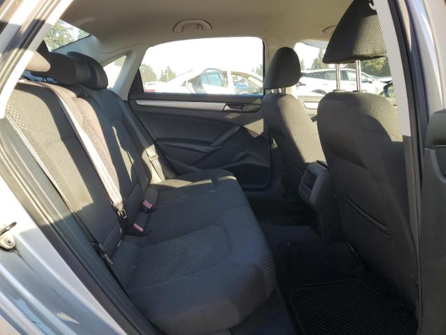 1VWAP7A34CC023363 - 2012 VOLKSWAGEN PASSAT S SILVER photo 10