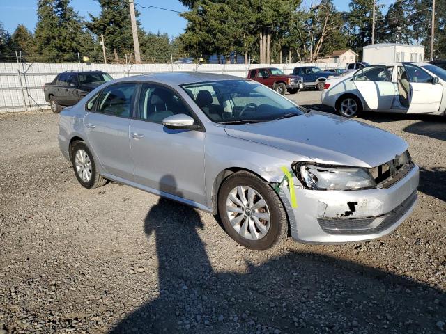 1VWAP7A34CC023363 - 2012 VOLKSWAGEN PASSAT S SILVER photo 4