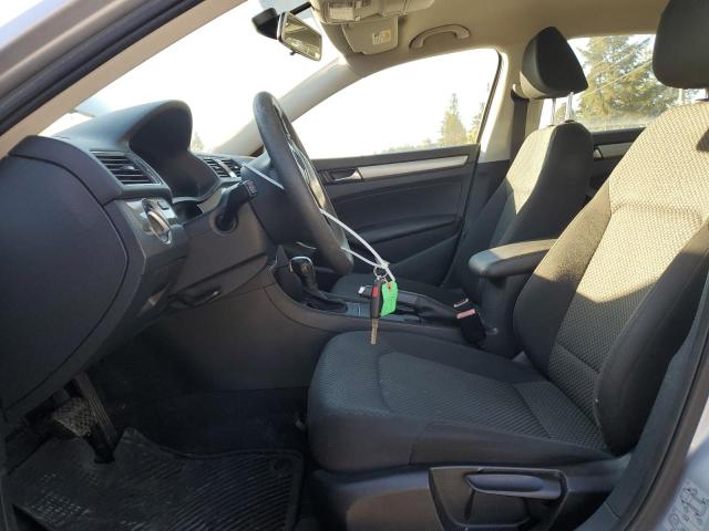 1VWAP7A34CC023363 - 2012 VOLKSWAGEN PASSAT S SILVER photo 7