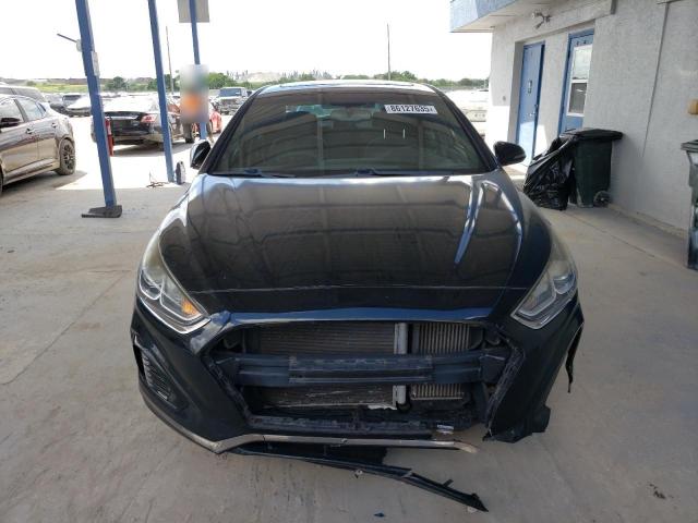 5NPE34AB9JH681963 - 2018 HYUNDAI SONATA SPORT შავი ფოტო 5