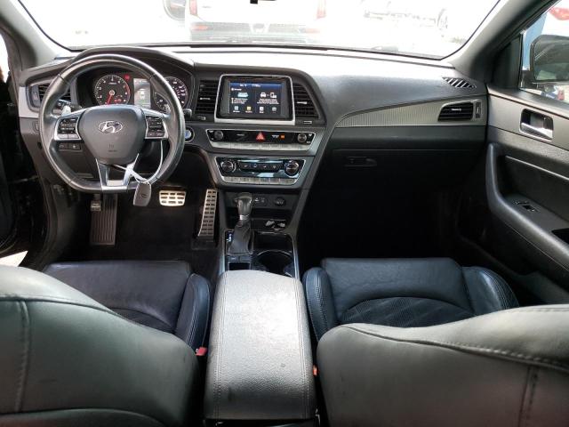5NPE34AB9JH681963 - 2018 HYUNDAI SONATA SPORT შავი ფოტო 8