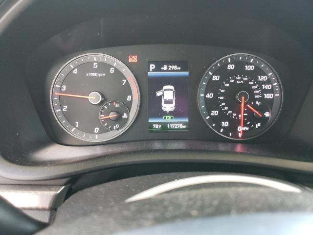 5NPE34AB9JH681963 - 2018 HYUNDAI SONATA SPORT შავი ფოტო 9