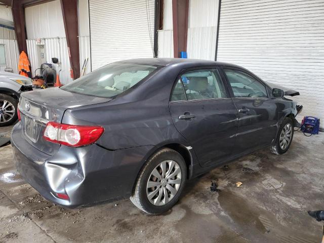 2T1BU4EE5DC943019 - 2013 TOYOTA COROLLA BASE გრაფიტი ფოტო 3