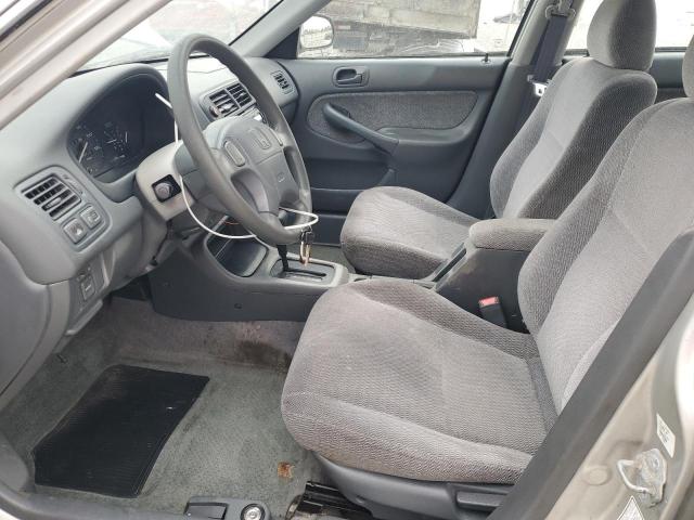 1HGEJ667XWL019982 - 1998 HONDA CIVIC LX 银色 照片 7
