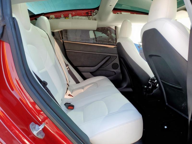 5YJ3E1EA9PF620783 - 2023 TESLA MODEL 3 RED photo 11