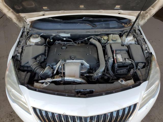 2G4GK5EXXG9103644 - 2016 BUICK REGAL WHITE photo 11