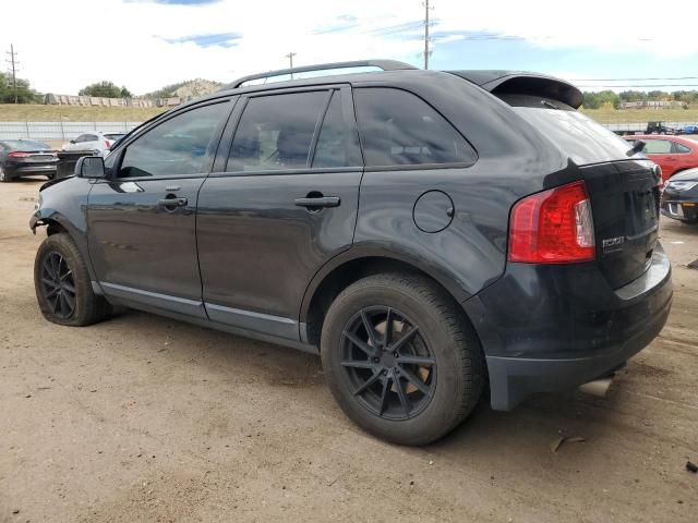 2FMDK4JC4DBB81230 - 2013 FORD EDGE SEL CHARCOAL photo 2