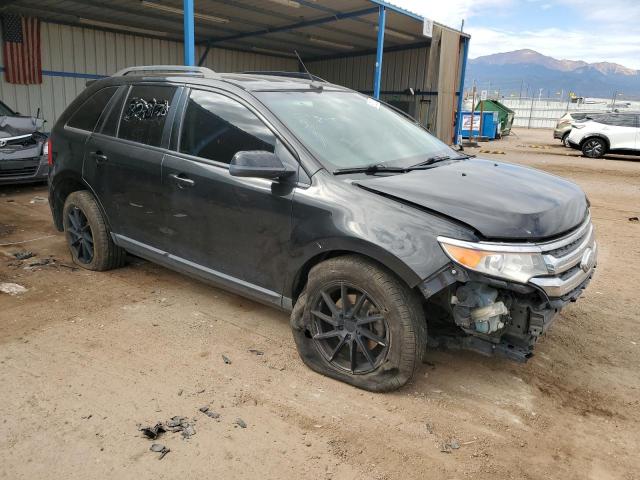 2FMDK4JC4DBB81230 - 2013 FORD EDGE SEL CHARCOAL photo 4