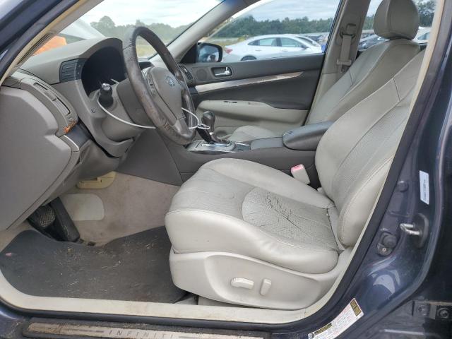 JN1CV6AP0AM407407 - 2010 INFINITI G37 BASE GRAY photo 7