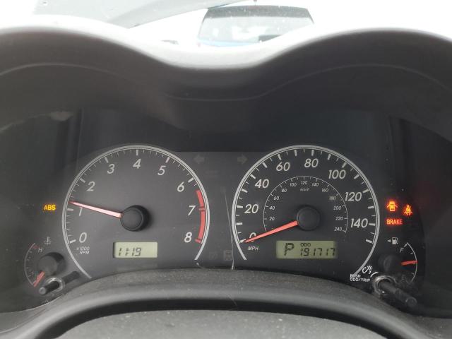 JTDBL40E699033256 - 2009 TOYOTA COROLLA BASE BLACK photo 9