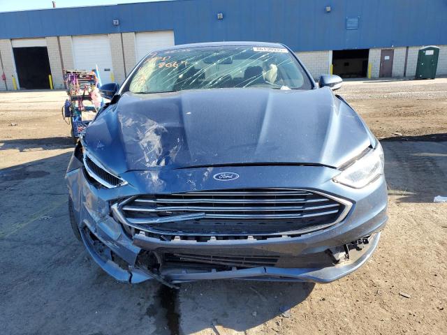 3FA6P0HD2JR158067 - 2018 FORD FUSION SE 蓝色 照片 5