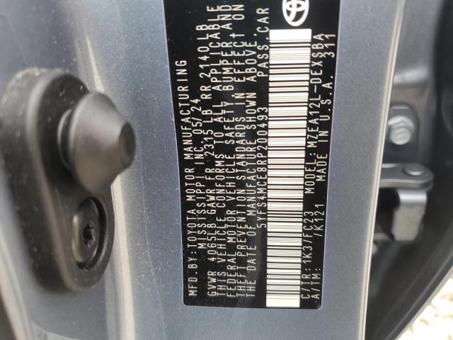 5YFS4MCE8RP200493 - 2024 TOYOTA COROLLA SE 灰色 照片 13