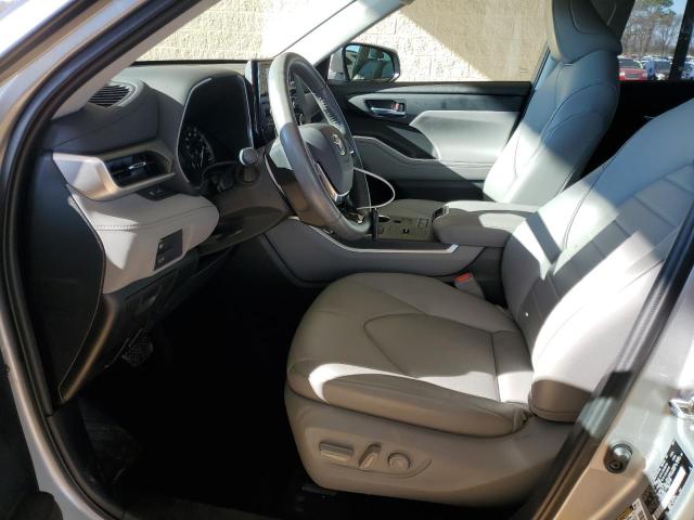 5TDHZRAH8MS081897 - 2021 TOYOTA HIGHLANDER XLE 银色 照片 7
