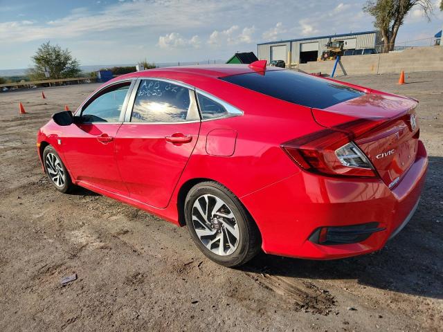 2HGFC2F71HH518886 - 2017 HONDA CIVIC EX RED photo 2