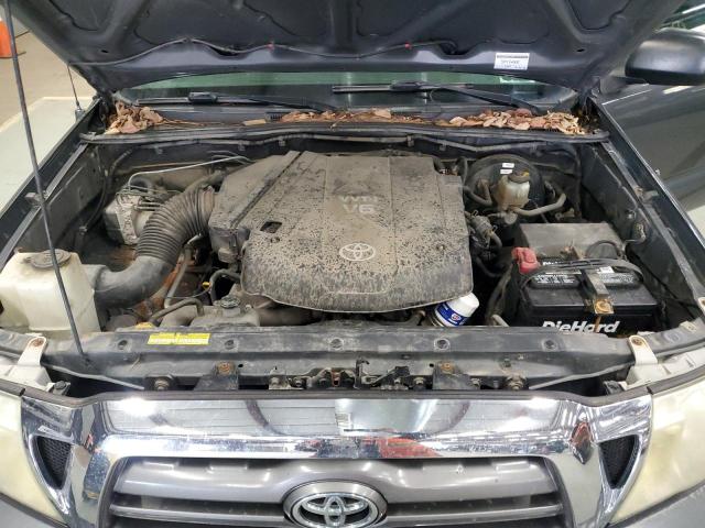 5TEUU4EN1AZ682048 - 2010 TOYOTA TACOMA ACCESS CAB ნაცრისფერი ფოტო 11