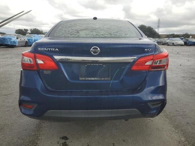 3N1AB7AP7JY222967 - 2018 NISSAN SENTRA S BLUE photo 6