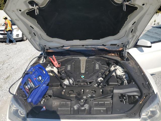 WBA6B2C54ED129850 - 2014 BMW 650 I GRAN COUPE WHITE photo 11