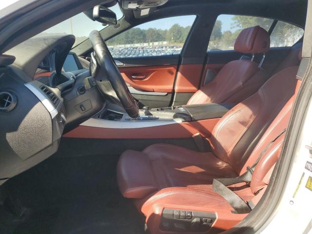WBA6B2C54ED129850 - 2014 BMW 650 I GRAN COUPE WHITE photo 7