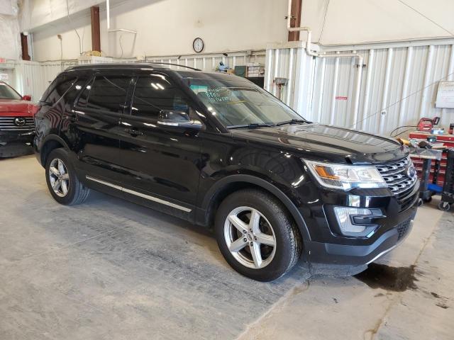 1FM5K8D82HGC04019 - 2017 FORD EXPLORER XLT BLACK photo 4