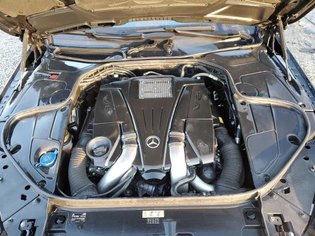 WDDUG8FB6GA209158 - 2016 MERCEDES-BENZ S 550 4MATIC BLACK photo 11