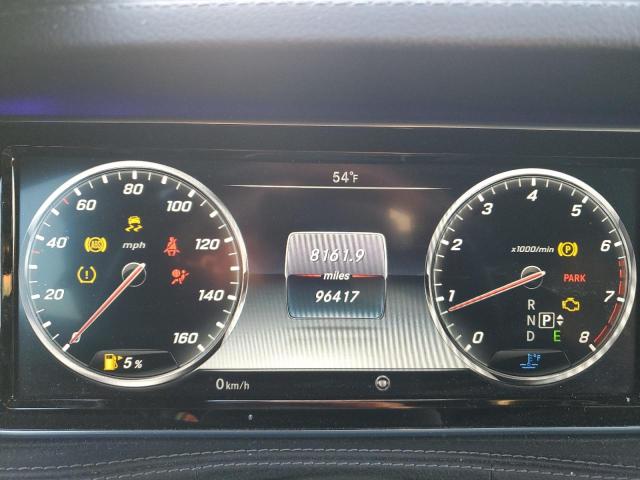 WDDUG8FB6GA209158 - 2016 MERCEDES-BENZ S 550 4MATIC BLACK photo 9