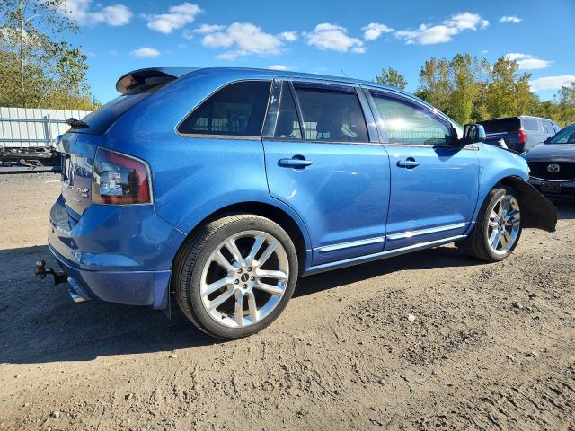 2FMDK4AC6ABA32720 - 2010 FORD EDGE SPORT BLUE photo 3