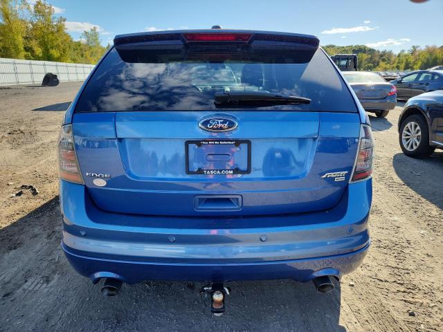 2FMDK4AC6ABA32720 - 2010 FORD EDGE SPORT BLUE photo 6