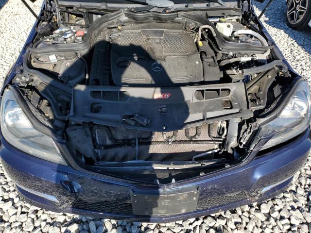 WDDGF8AB4EG203800 - 2014 MERCEDES-BENZ C 300 4MATIC BLUE photo 11