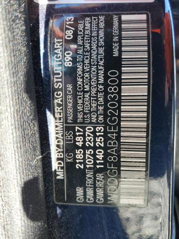 WDDGF8AB4EG203800 - 2014 MERCEDES-BENZ C 300 4MATIC BLUE photo 13