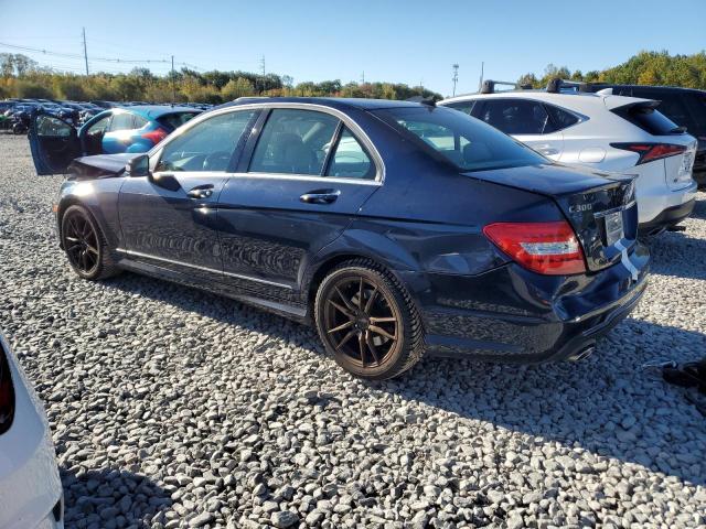 WDDGF8AB4EG203800 - 2014 MERCEDES-BENZ C 300 4MATIC BLUE photo 2