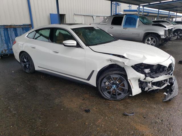 WBY43AW09RFR83162 - 2024 BMW I4 EDRIVE 35 WHITE photo 4