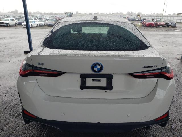 WBY43AW09RFR83162 - 2024 BMW I4 EDRIVE 35 WHITE photo 6