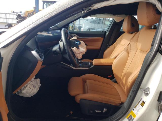 WBY43AW09RFR83162 - 2024 BMW I4 EDRIVE 35 WHITE photo 7