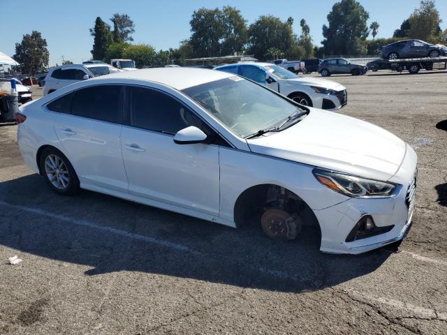 5NPE24AF9KH801333 - 2019 HYUNDAI SONATA SE WHITE photo 4