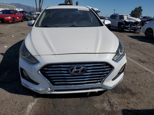 5NPE24AF9KH801333 - 2019 HYUNDAI SONATA SE WHITE photo 5