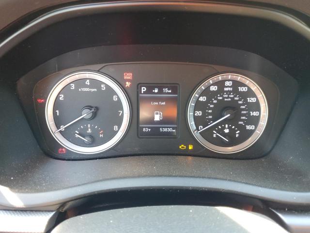 5NPE24AF9KH801333 - 2019 HYUNDAI SONATA SE WHITE photo 9