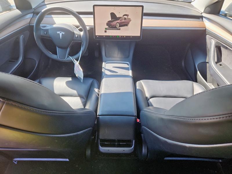 5YJ3E1EB1NF251195 - 2022 TESLA MODEL 3 ნაცრისფერი ფოტო 8