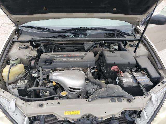 JTDBE32K853002045 - 2005 TOYOTA CAMRY LE GOLD photo 11