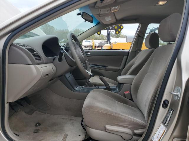 JTDBE32K853002045 - 2005 TOYOTA CAMRY LE GOLD photo 7