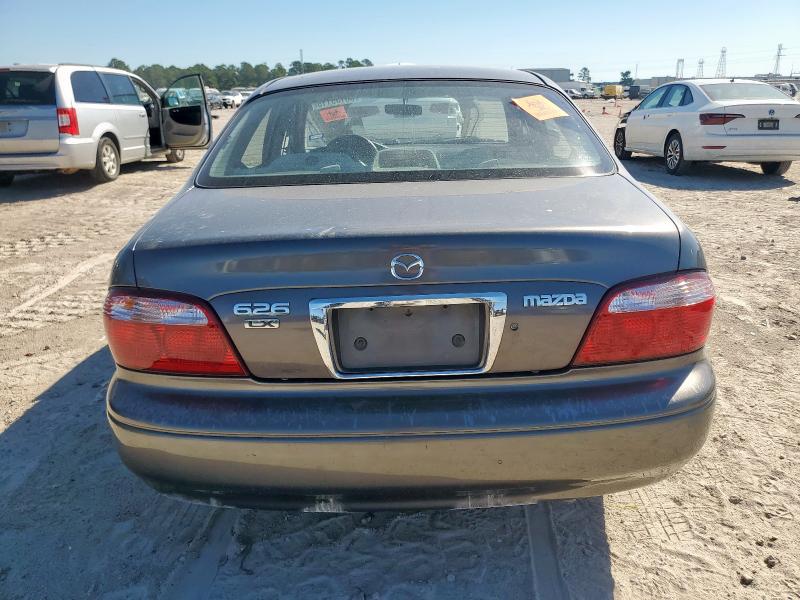 1YVGF22C6Y5161025 - 2000 MAZDA 626 ES GRAY photo 6
