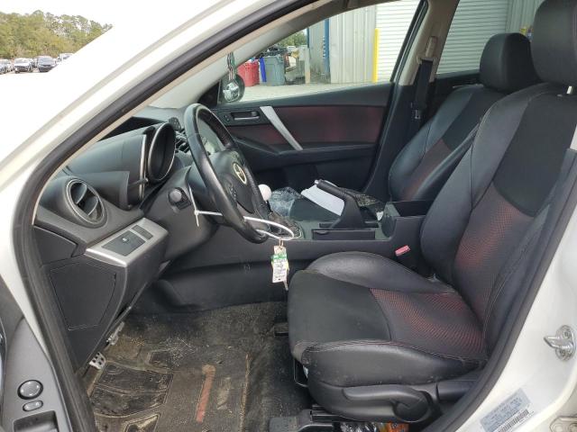 JM1BL1L32D1839644 - 2013 MAZDA SPEED 3 WHITE photo 7