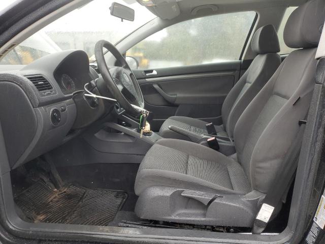 WVWAS71K47W023215 - 2007 VOLKSWAGEN RABBIT BLACK photo 7