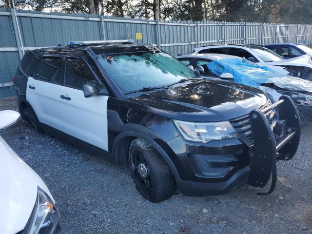 1FM5K8AR8JGB46212 - 2018 FORD EXPLORER POLICE INTERCEPTOR 黑色 照片 4