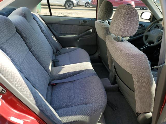 1HGEJ6676XL059123 - 1999 HONDA CIVIC LX Rouge photo 10