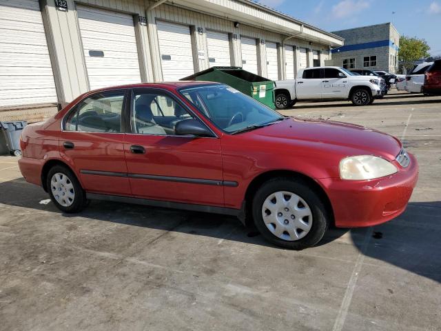 1HGEJ6676XL059123 - 1999 HONDA CIVIC LX Rouge photo 4