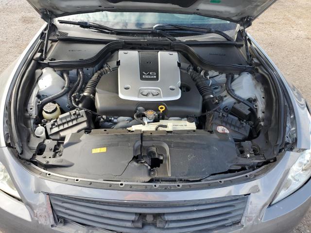 JNKCV64E09M604451 - 2009 INFINITI G37 BASE CHARCOAL photo 11