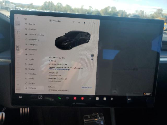 5YJSA1E52RF532784 - 2024 TESLA MODEL S BLACK photo 9