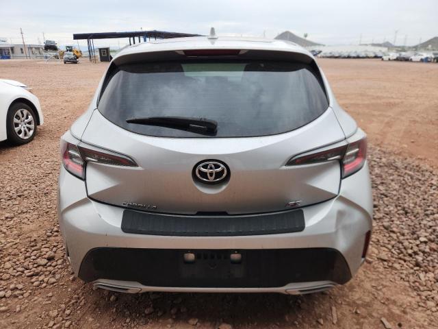 JTNK4RBE3K3003238 - 2019 TOYOTA COROLLA SE SILVER photo 6