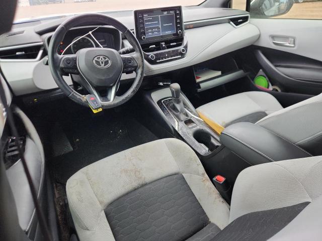 JTNK4RBE3K3003238 - 2019 TOYOTA COROLLA SE SILVER photo 8