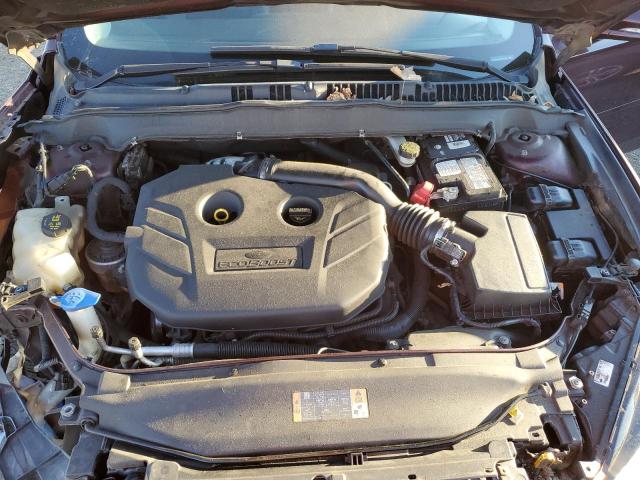 3FA6P0H95DR166244 - 2013 FORD FUSION SE BROWN photo 11